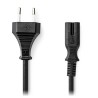 Nedis CEGL11040BK50 - Napájecí Kabel | Euro Zástrčka – IEC-320-C7 | 5 m | Černá