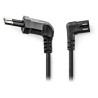 Nedis CEGL11055BK50 - Napájecí Kabel | Euro Zástrčka – IEC-320-C7 | 5 m | Úhlový | Úhlový Levý | Černá