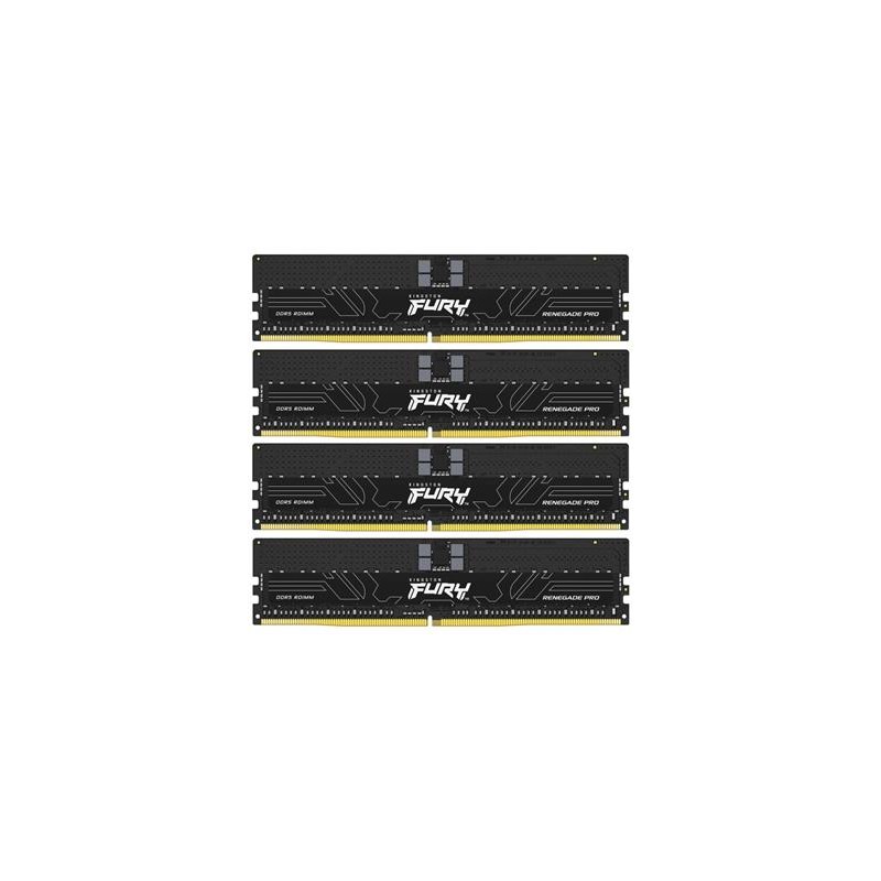Kingston FURY Renegade Pro/DDR5/64GB/6800MHz/CL34/4x16GB/Black