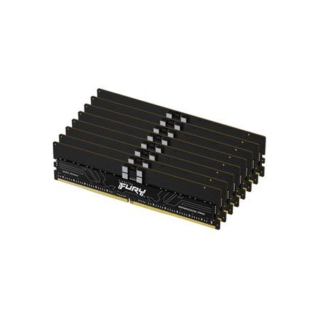 Kingston FURY Renegade Pro/DDR5/128GB/6000MHz/CL32/8x16GB/Black