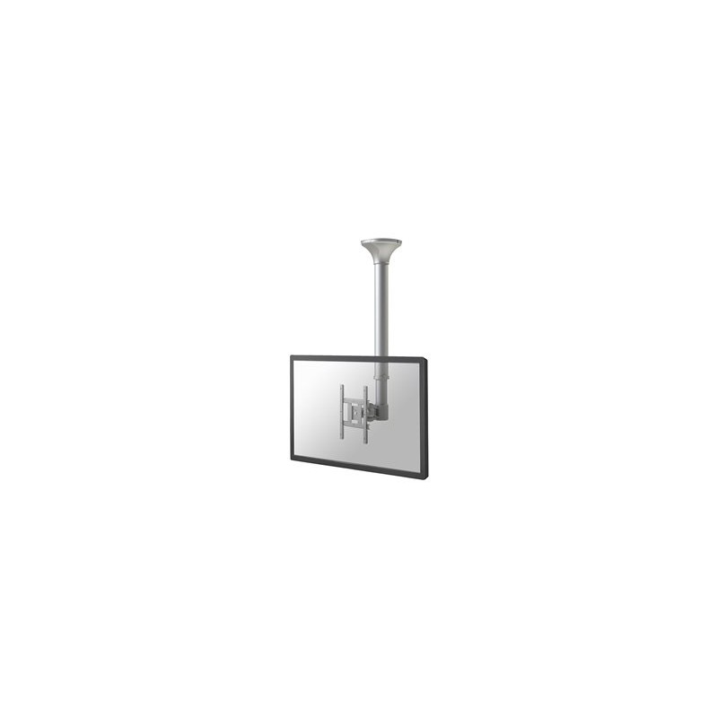 Neomounts FPMA-C200 / Flat Screen Ceiling Mount (Height: 64-104 cm) / Silver