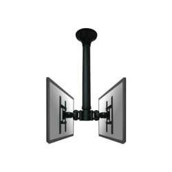 Neomounts FPMA-C200D / Flat Screen Ceiling Mount (Height: 64-104 cm) / Black