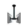 Neomounts FPMA-C200D / Flat Screen Ceiling Mount (Height: 64-104 cm) / Black