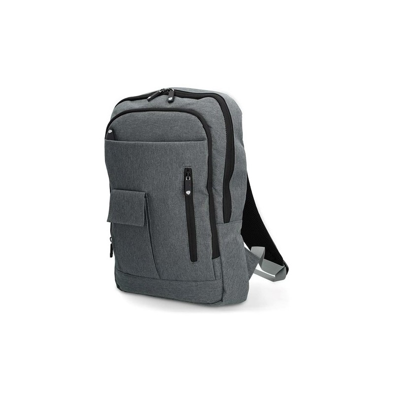 NEDIS batoh na notebook/ 10 - 16 "/ 10 přihrádek/ rozměry 430 mm / 50 mm / 290 mm/ polyester/ šedý