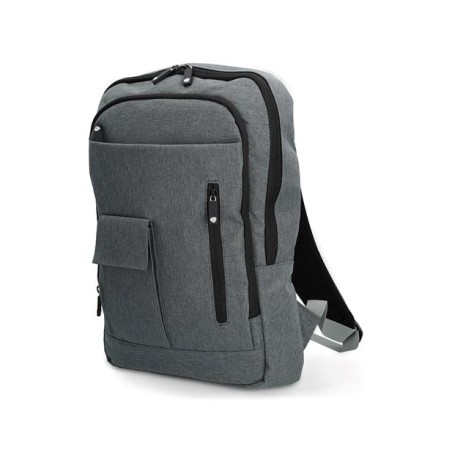 NEDIS batoh na notebook/ 10 - 16 "/ 10 přihrádek/ rozměry 430 mm / 50 mm / 290 mm/ polyester/ šedý