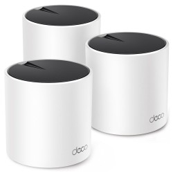 WiFi router TP-Link Deco X55(3-pack) WiFi 6, 3x GLAN, 2,4/5GHz AX3000