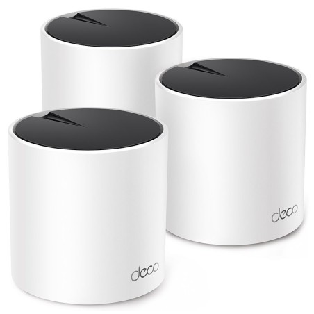 WiFi router TP-Link Deco X55(3-pack) WiFi 6, 3x GLAN, 2,4/5GHz AX3000