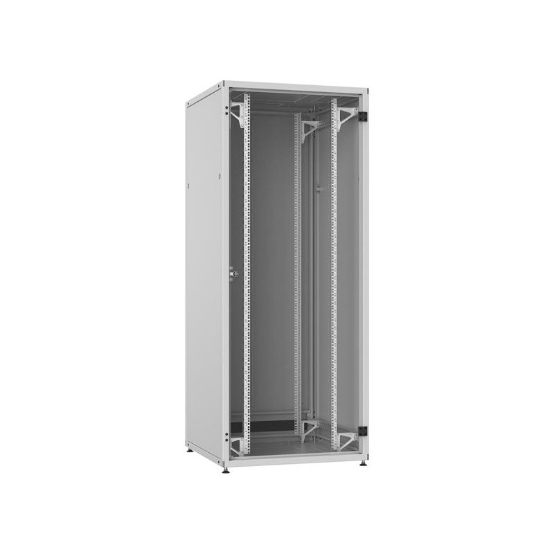 SOLARIX Rozvaděč LC-50 42U, 800x800 RAL 7035, skleněné dveře
