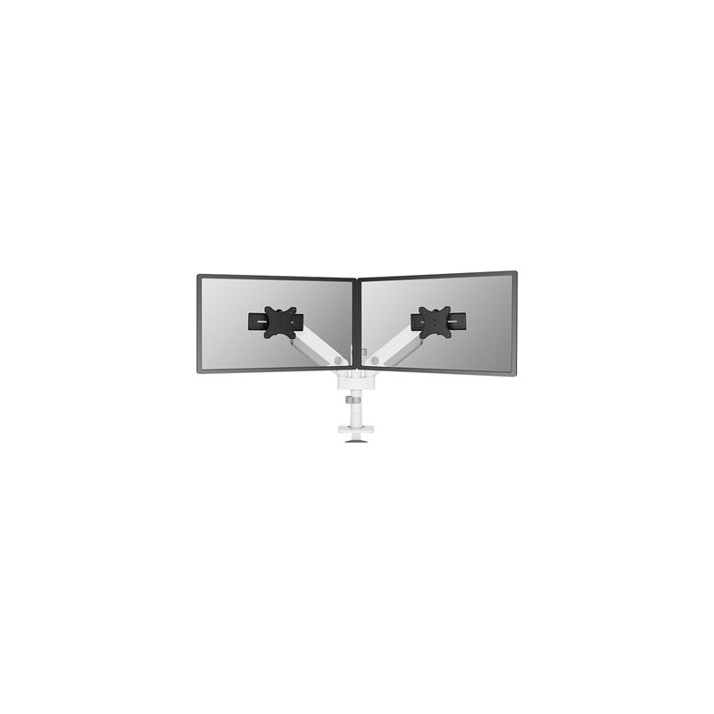 Neomounts DS65S-950WH2 Neomounts NEXT One SL Desk Mount, double display, sliding VESA (topfix clamp/grommet), white
