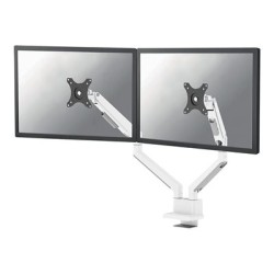 Neomounts DS70-250WH2 Neomounts NEXT Slim Desk Mount, double display (topfix clamp/grommet), white