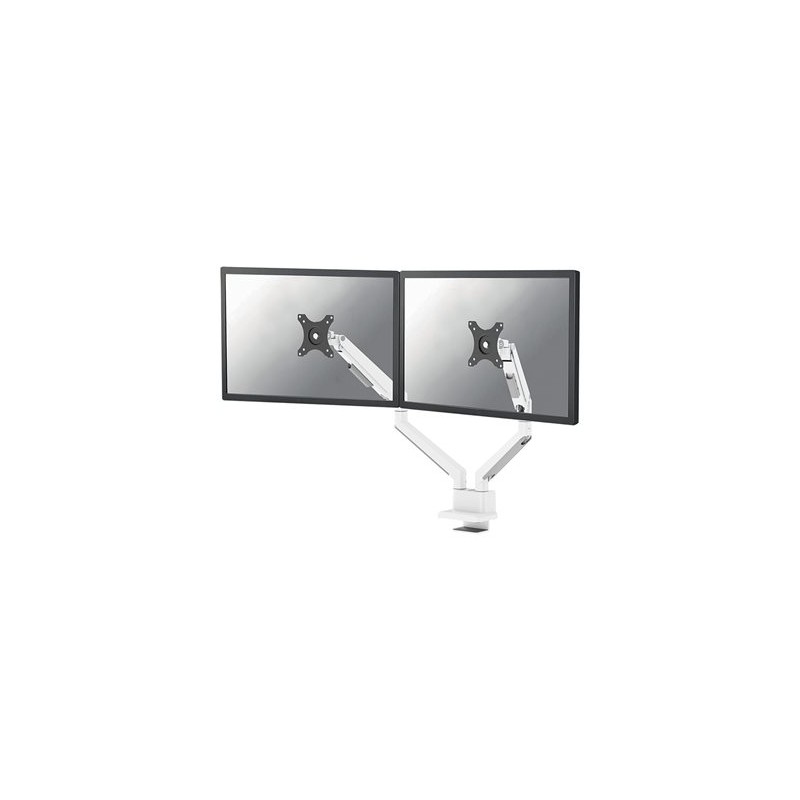 Neomounts DS70-250WH2 Neomounts NEXT Slim Desk Mount, double display (topfix clamp/grommet), white