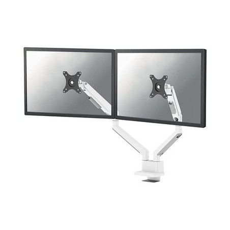 Neomounts DS70-250WH2 Neomounts NEXT Slim Desk Mount, double display (topfix clamp/grommet), white