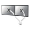 Neomounts DS70-250WH2 Neomounts NEXT Slim Desk Mount, double display (topfix clamp/grommet), white
