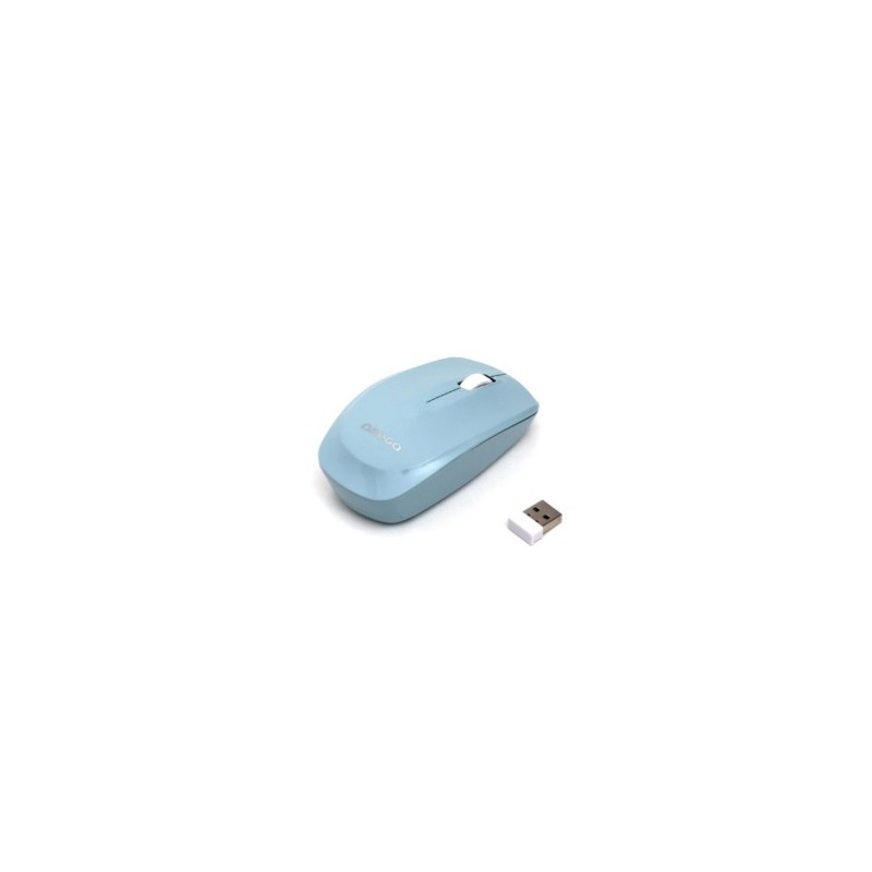 OMEGA Mouse Wireless 1200 Dpi Light Blue