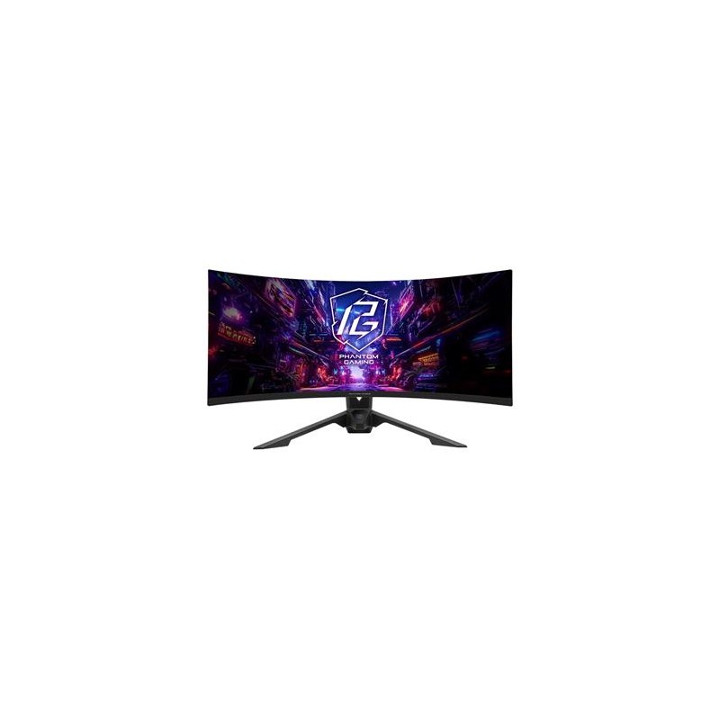 Phantom Gaming by Asrock monitor PG34QRT2B 34" /VA/3440x1440/180Hz/ 500cd/m2/1ms/DP/2x HDMI/repro/VESA/wifi anténa