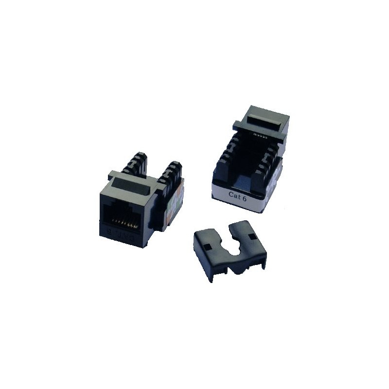 DATACOM Keystone cat6 black UTP