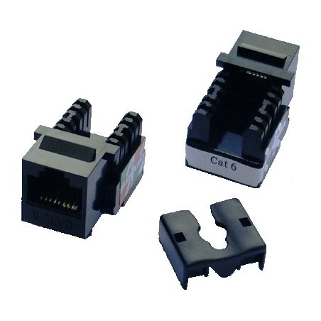 DATACOM Keystone cat6 black UTP