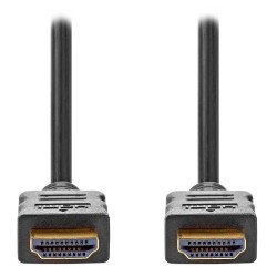 NEDIS High Speed HDMI 2.0 kabel s ethernetem/ 4K@60Hz/ zlacené konektory HDMI-HDMI/ černý/ bulk/ 10m