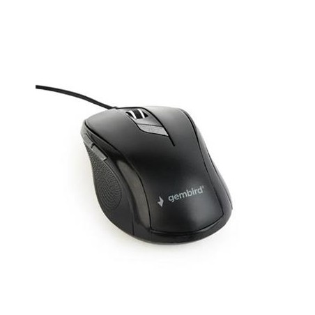 Gembird myš MUS-6B-01, černá, USB