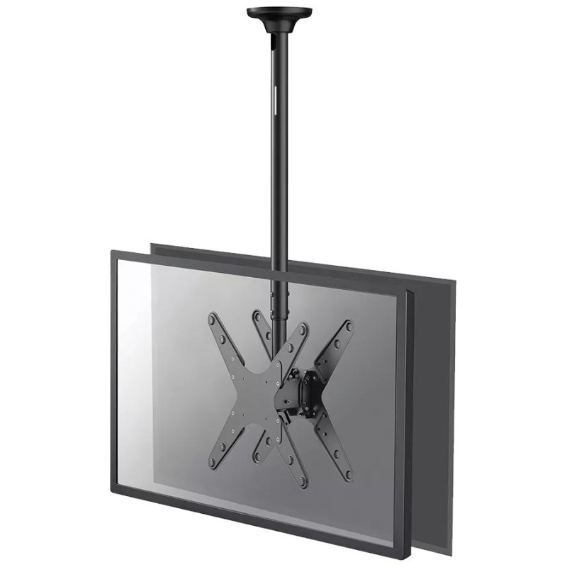 Neomounts CL35-340BL22 Back-to-Back Screen Ceiling Mount (Height: 106-156 cm)