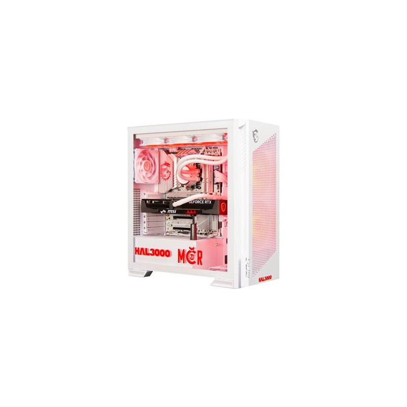 HAL3000 MČR Finale Elite White / AMD Ryzen 7 9800X3D/ 64GB DDR5/ RTX 5070 Ti/ 2TB PCIe4 SSD/ WiFi/ W11