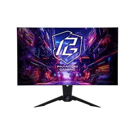 POUŽITÉ - Phantom Gaming by Asrock monitor PGO32UFS 32" /OLED/3840x2160/240Hz/275cd/m2/0,03ms/DP/HDMI/USB-C/repro/VESA/