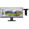 LENOVO LCD T34WD-40+MC60 - 34",VA,21:9,3440x1440,120Hz,300cd/m2,3000:1,4ms,HDMI,DP,USBHub,USB-C(100W PD),RJ45,Nákl,Zdvih