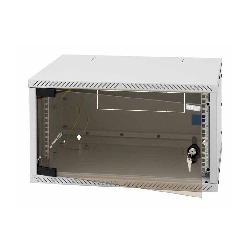TRITON 19" jednodílný rozvaděč 4U/400mm - rozložený FLAT PACK