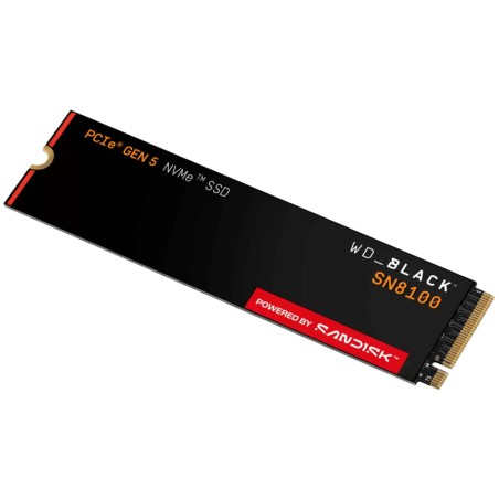 WD_Black SN8100 2TB SSD Powered by SANDISK / NVMe M.2 PCIe Gen5 / Interní / M.2 2280