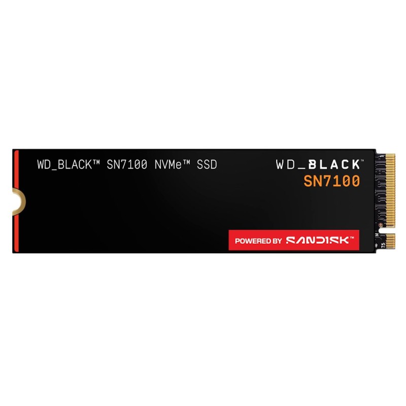 WD_Black SN7100 4TB SSD Powered by SANDISK / NVMe M.2 PCIe Gen4 / Interní / M.2 2280