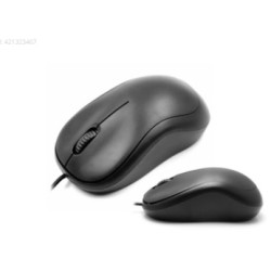 OMEGA Mouse OM-09 3D Optical 1200DPI Value Line V2 Black - Blistr