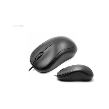OMEGA Mouse OM-09 3D Optical 1200DPI Value Line V2 Black - Blistr