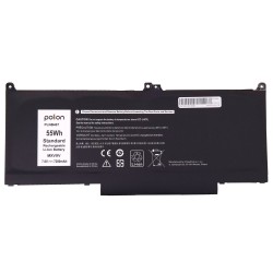 TRX Baterie Polion MXV9V pro notebooky DELL 451-BCJG Latitude 5300 5310 7300 7400 - 7200mAh 55Wh/ neoriginální