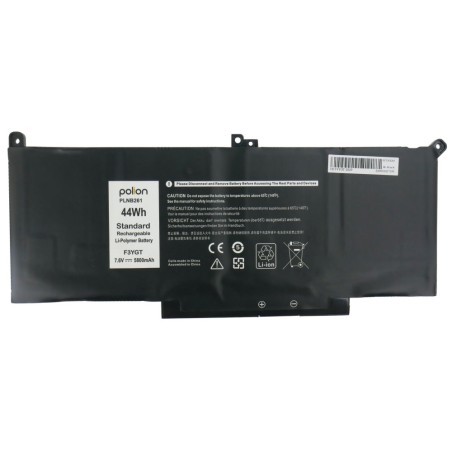 TRX Baterie Polion F3YGT pro notebooky DELL 451-BBYE Latitude 7280 7290 7380 7390 7480 7490 - 5800mAh 44Wh/ neorigináln