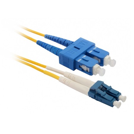 Patch kabel 9/125 LCupc/SCupc SM OS 2m duplex