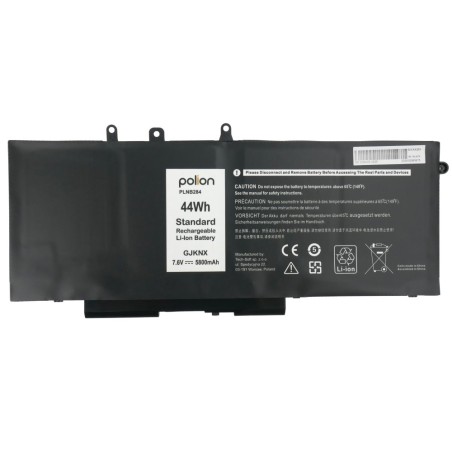 TRX Baterie Polion GJKNX pro notebooky DELL 451-BBZG Latitude 5280 5290 5490 Precision 3520 - 5800mAh 44Wh/ neorigináln