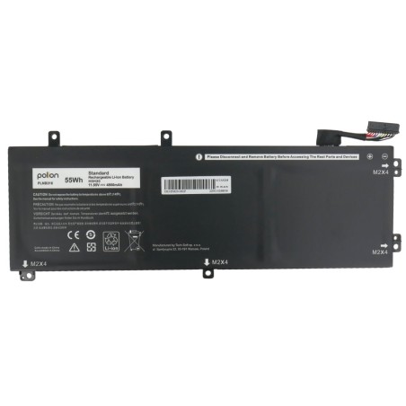 TRX Baterie Polion H5H20 pro notebooky DELL 451-BBYB Precision 5520 5530 5540 XPS 15 7590 - 4800mAh 55Wh/ neoriginální