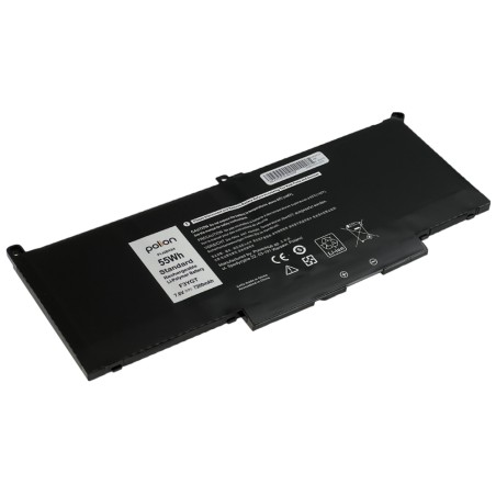 TRX Baterie Polion F3YGT pro notebooky DELL 451-BBYE Latitude 7280 7290 7380 7390 7480 7490 - 7200mAh 55Wh/ neorigináln