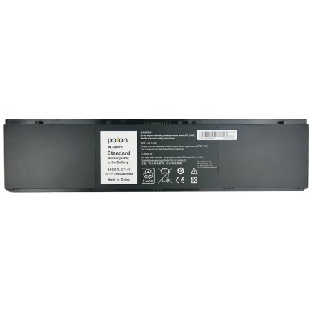 TRX Baterie Polion 34GKR pro notebooky DELL451-BBFS Latitude E7440 E7450 - 6700mAh 50Wh /neoriginální