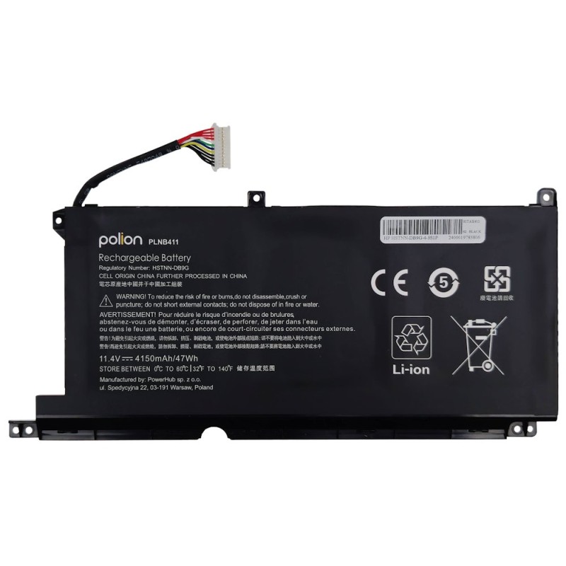 TRX Baterie Polion PG03XL pro notebooky HP Spectre X360 15-AP - 4150mAh /neoriginální