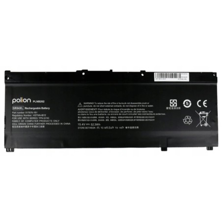 TRX Baterie Polion SR04XL pro notebooky HP Omen 15-CE 17-CB - Li-Pol 15,4V - 3400mAh 52,3Wh /neoriginální