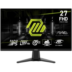 MSI Gaming monitor MAG 275F, 27" Rapid IPS/FHD/180Hz/0,5ms/2x HDMI/DP/černá