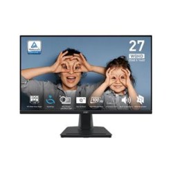 MSI PRO MP275Q E14/ 27"/ 2560x1440/ IPS/ 4ms/ 144Hz/ 300cd/m2/ 1500:1/ HDMI/ DP/ VESA/ černý