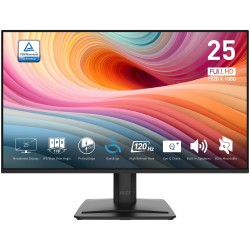 MSI monitor PRO MP251 E2 24,5" IPS/FHD/120Hz/1ms/HDMI/DP/VGA/černá