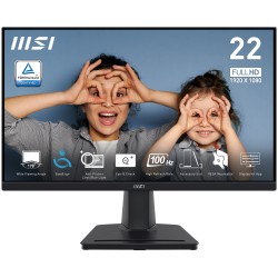 MSI monitor PRO MP225V, 21,5" VA/1920 x 1080 FHD/100Hz/1ms/HDMI/D-Sub/černá