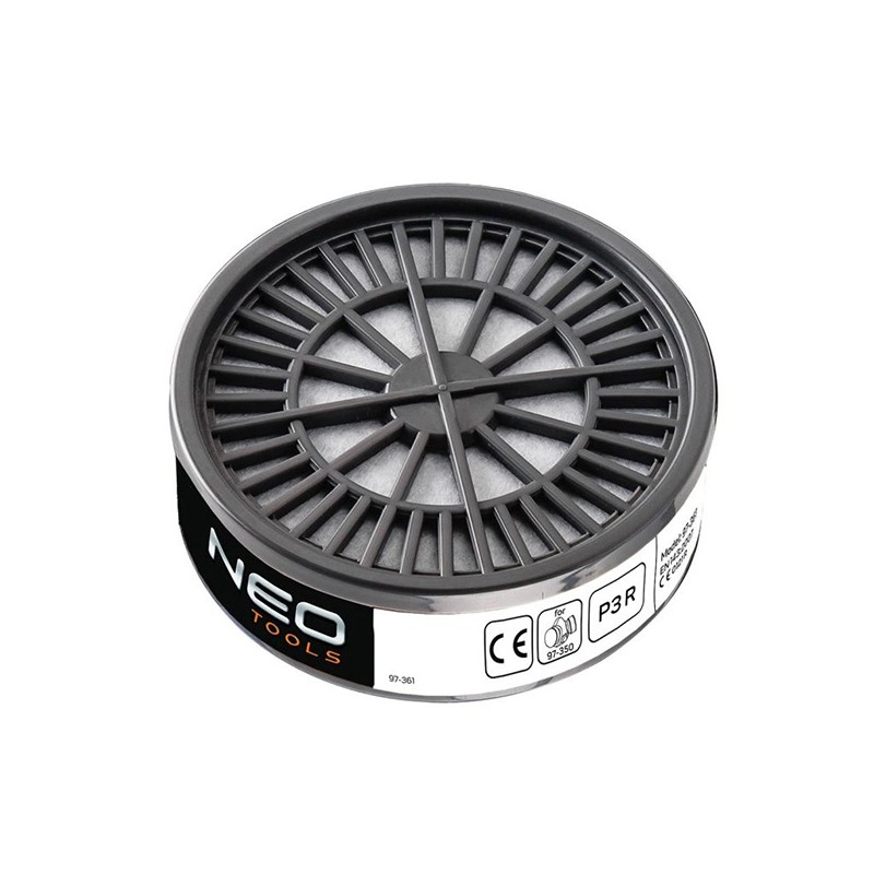 Filtr P3 R z z tvrzené oceli, 97-361, NEO TOOLS