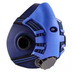 Silikonová polomaska (dodáváno bez filtrů) z z tvrzené oceli, 97-350, NEO TOOLS