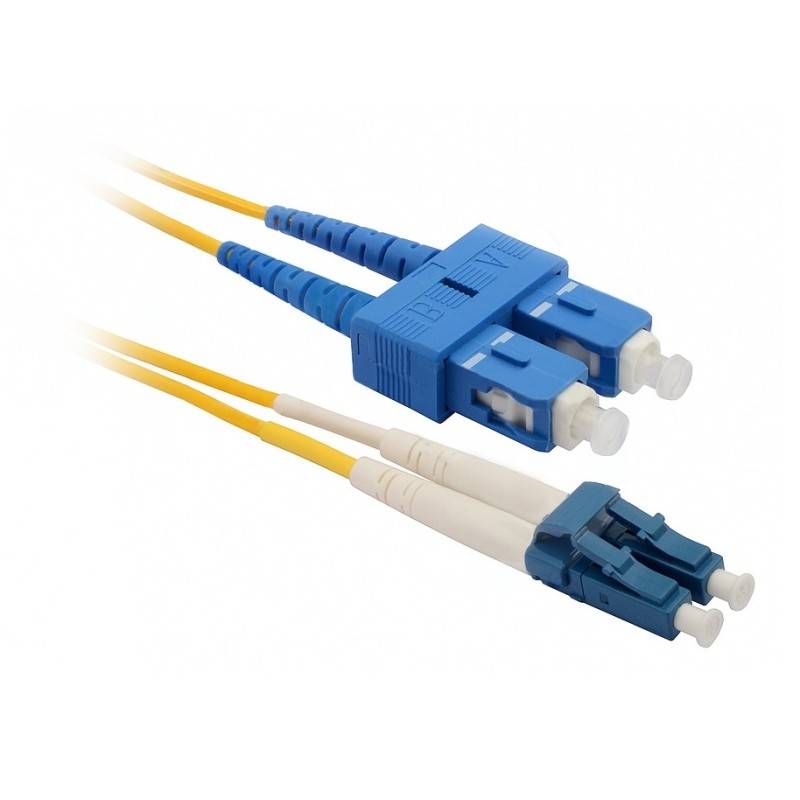 Patch kabel 9/125 LCupc/SCupc SM OS 5m duplex