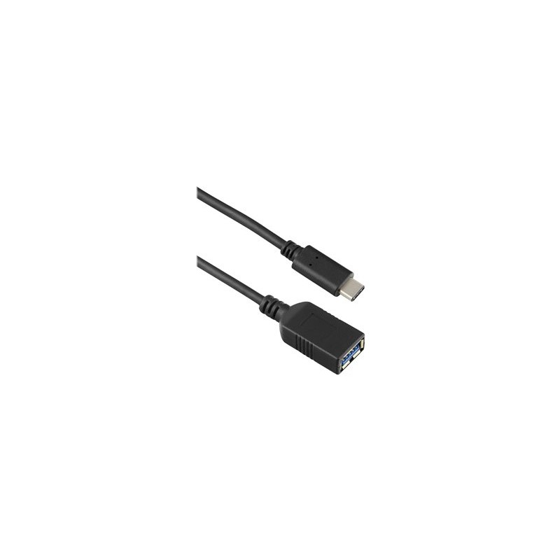 Targus - USB adaptér - USB-C (M) do USB typ A (F) - USB 3.1 Gen 1 - 3 A - 15 cm - černá - Evropa