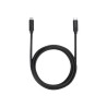 Targus - USB kabel - 24 pin USB-C (M) do 24 pin USB-C (M) - 2 m - up to 5 Gbps data transfer rate - cerná